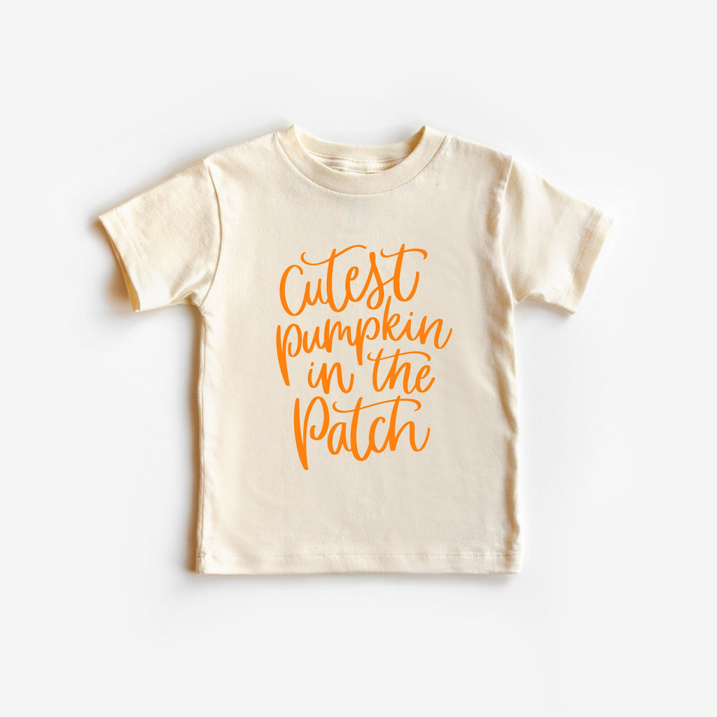 cutest pumpkin in the patch toddler Shirt, Toddler Fall Shirt, toddler Thanksgiving shirt, Youth Fall Shirt, Pumpkin patch toddler shirt