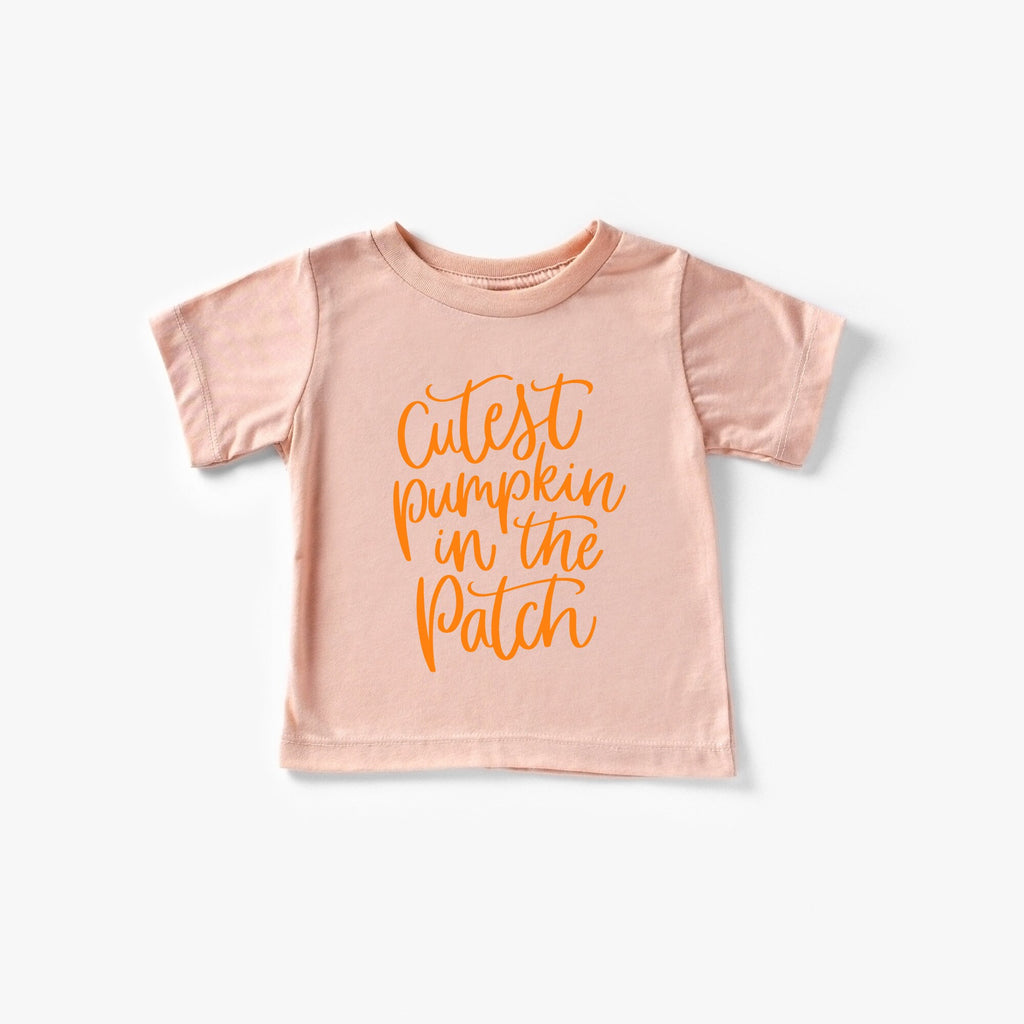 cutest pumpkin in the patch toddler Shirt, Toddler Fall Shirt, toddler Thanksgiving shirt, Youth Fall Shirt, Pumpkin patch toddler shirt