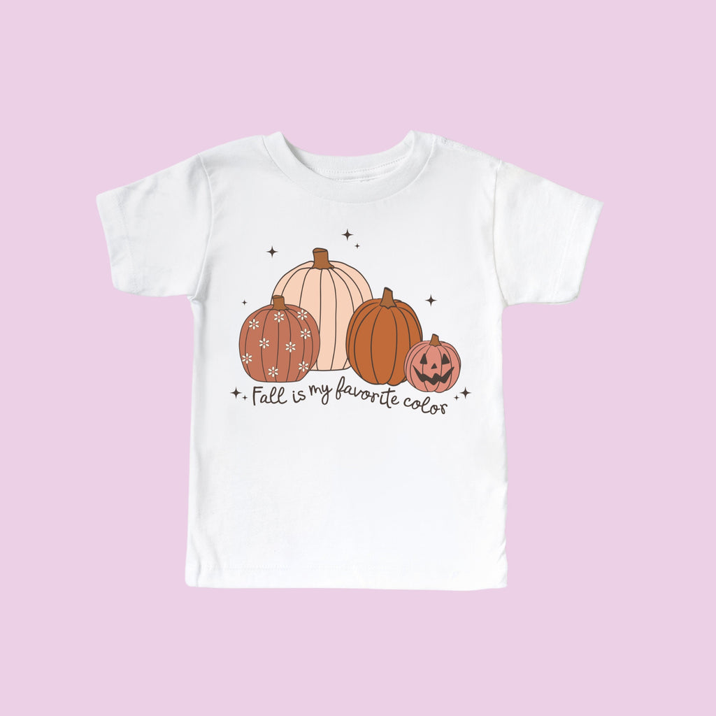 Fall is my Favorite Color Shirt, Toddler Fall Shirt, Thanksgiving shirt, Youth Fall Shirt, Pumpkin patch toddler shirt, Hello Pumpkin, Fall