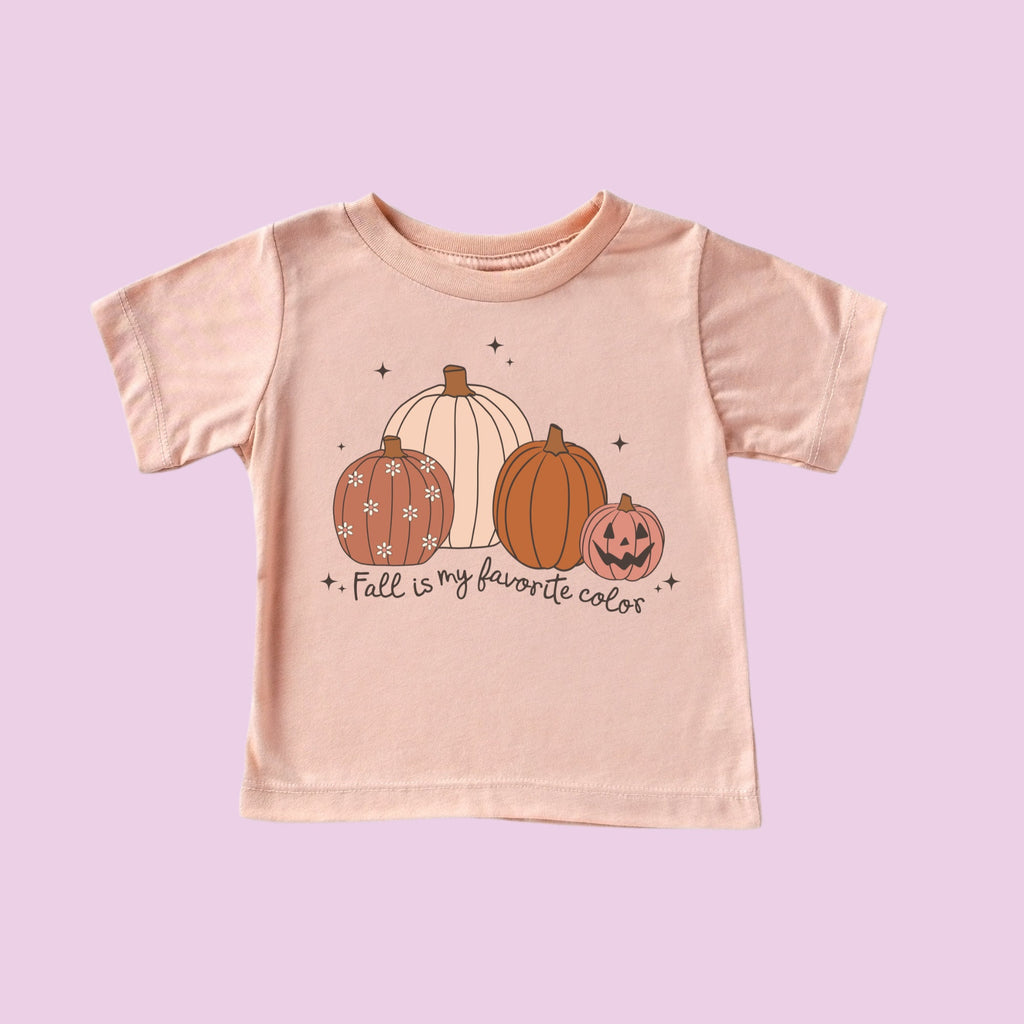 Fall is my Favorite Color Shirt, Toddler Fall Shirt, Thanksgiving shirt, Youth Fall Shirt, Pumpkin patch toddler shirt, Hello Pumpkin, Fall