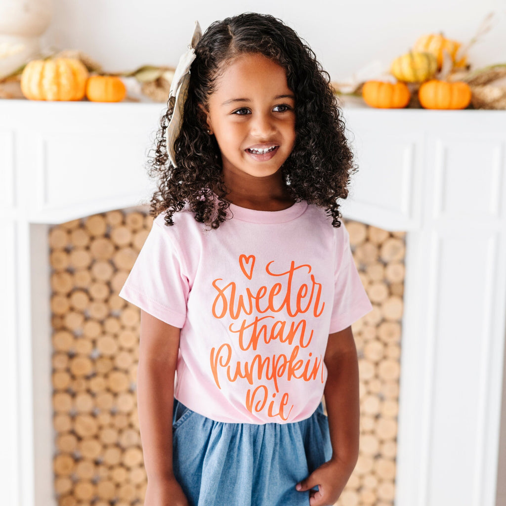 Sweeter than pumpkin pie toddler Shirt, Toddler Fall Shirt, toddler Thanksgiving shirt, Youth Fall Shirt, Youth Thanksgiving shirt, Pumpkin