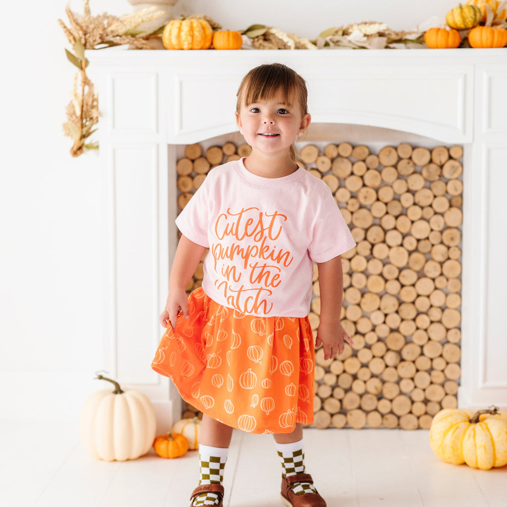 cutest pumpkin in the patch toddler Shirt, Toddler Fall Shirt, toddler Thanksgiving shirt, Youth Fall Shirt, Pumpkin patch toddler shirt