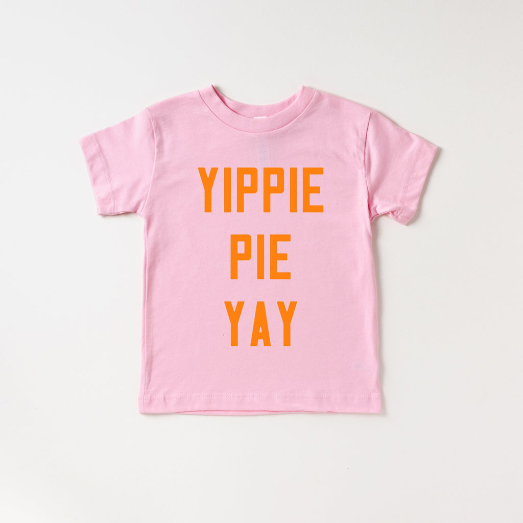 Yippie Pie yay pumpkin pie Shirt, Toddler Fall Shirt, toddler Thanksgiving shirt, Youth Fall Shirt, Youth Thanksgiving shirt, Pumpkin pie