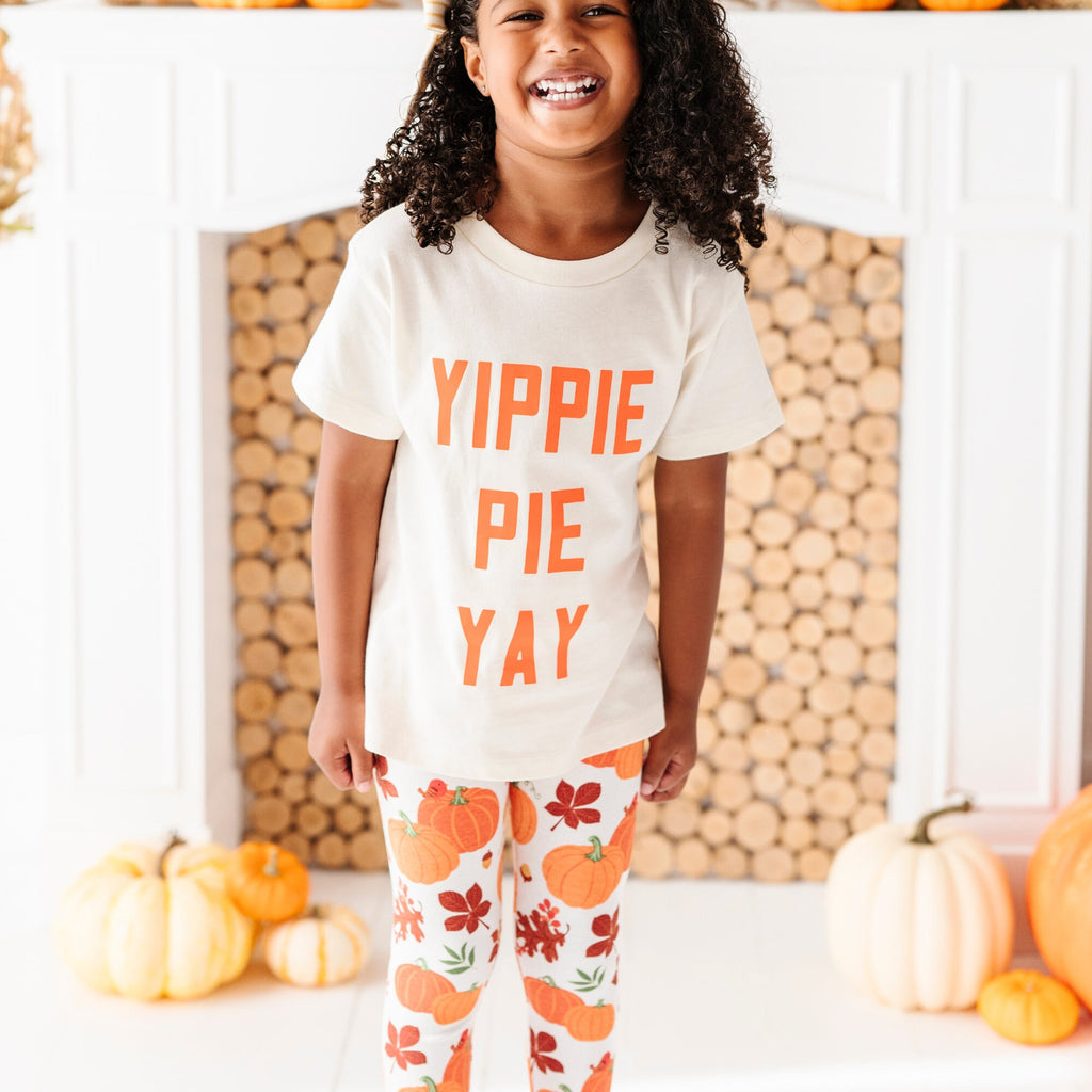 Yippie Pie yay pumpkin pie Shirt, Toddler Fall Shirt, toddler Thanksgiving shirt, Youth Fall Shirt, Youth Thanksgiving shirt, Pumpkin pie