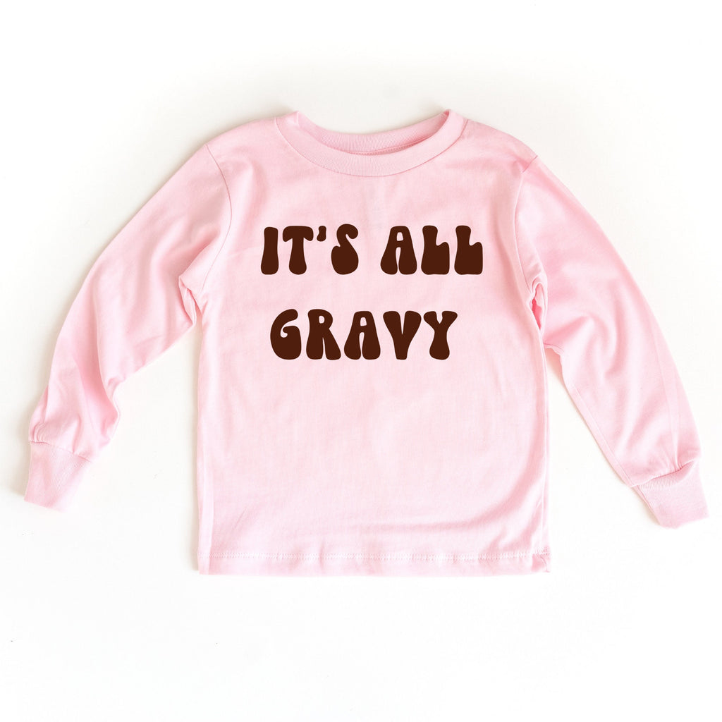 It's All Gravy Thanksgiving toddler Shirt, Toddler Fall Shirt, toddler Thanksgiving shirt, turkey gravy shirt, Football Shirt, Turkey Shirt