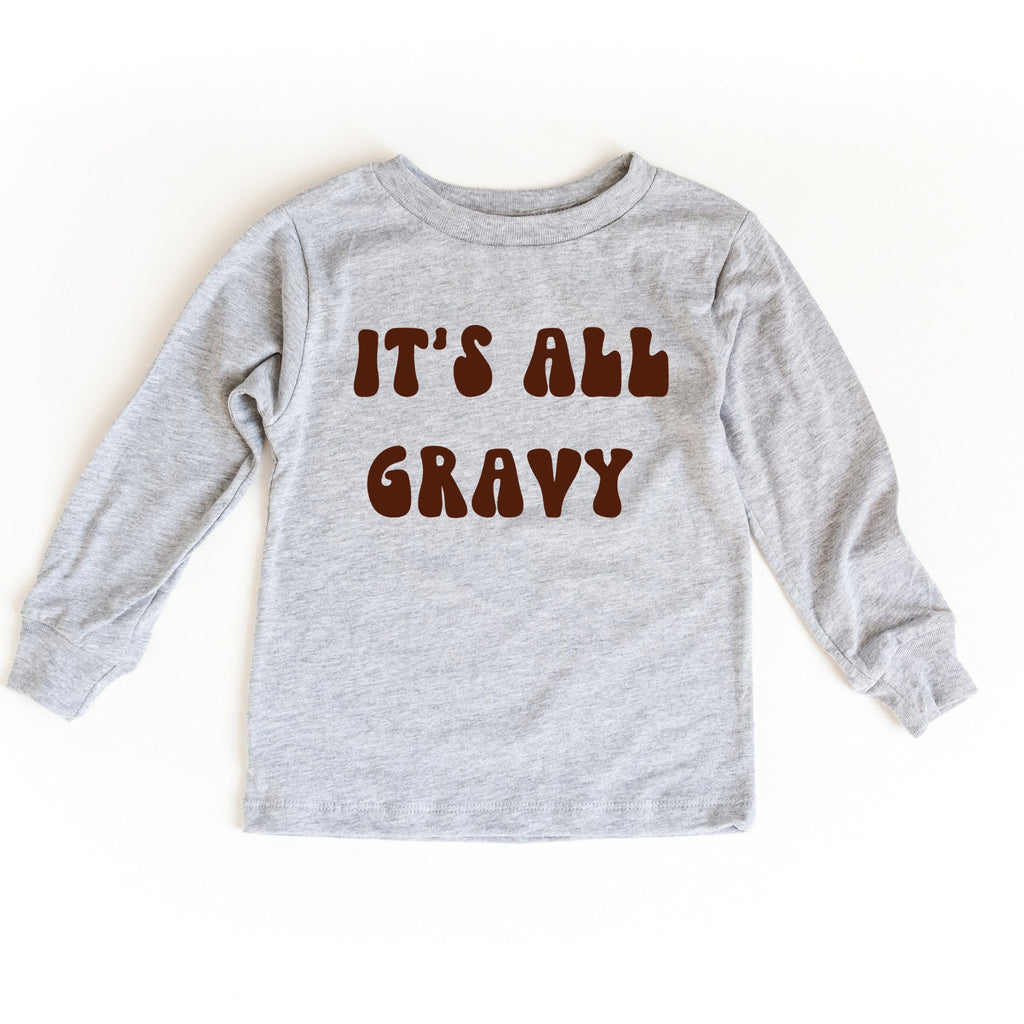 It's All Gravy Thanksgiving toddler Shirt, Toddler Fall Shirt, toddler Thanksgiving shirt, turkey gravy shirt, Football Shirt, Turkey Shirt