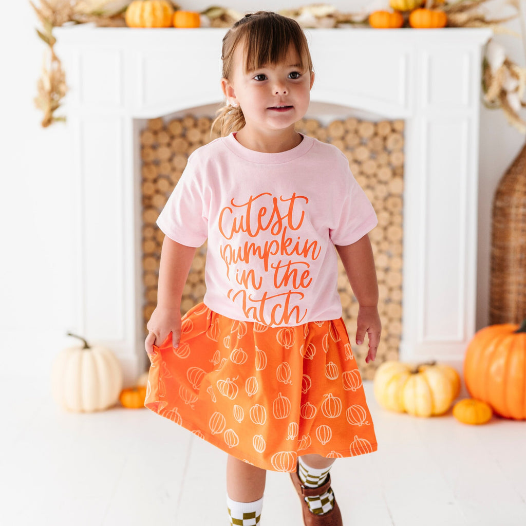 cutest pumpkin in the patch toddler Shirt, Toddler Fall Shirt, toddler Thanksgiving shirt, Youth Fall Shirt, Pumpkin patch toddler shirt