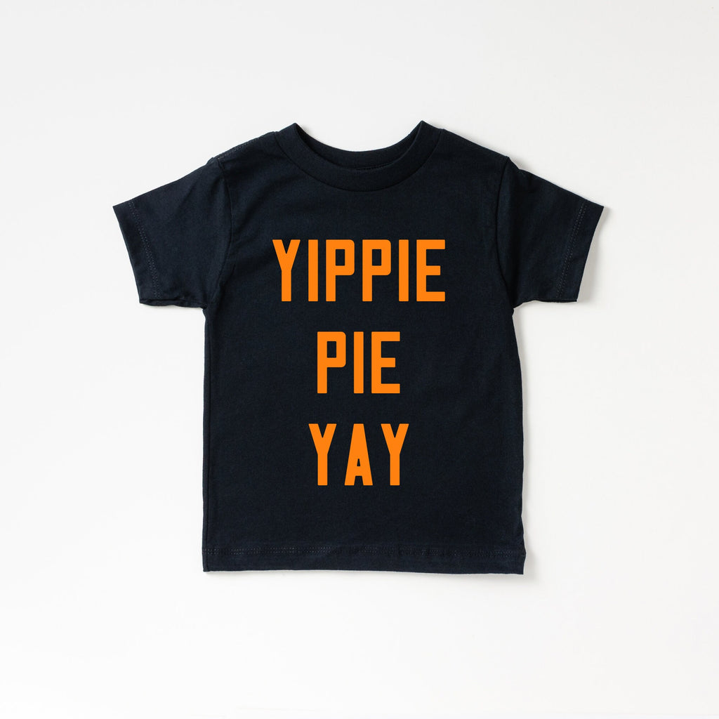 Yippie Pie yay pumpkin pie Shirt, Toddler Fall Shirt, toddler Thanksgiving shirt, Youth Fall Shirt, Youth Thanksgiving shirt, Pumpkin pie