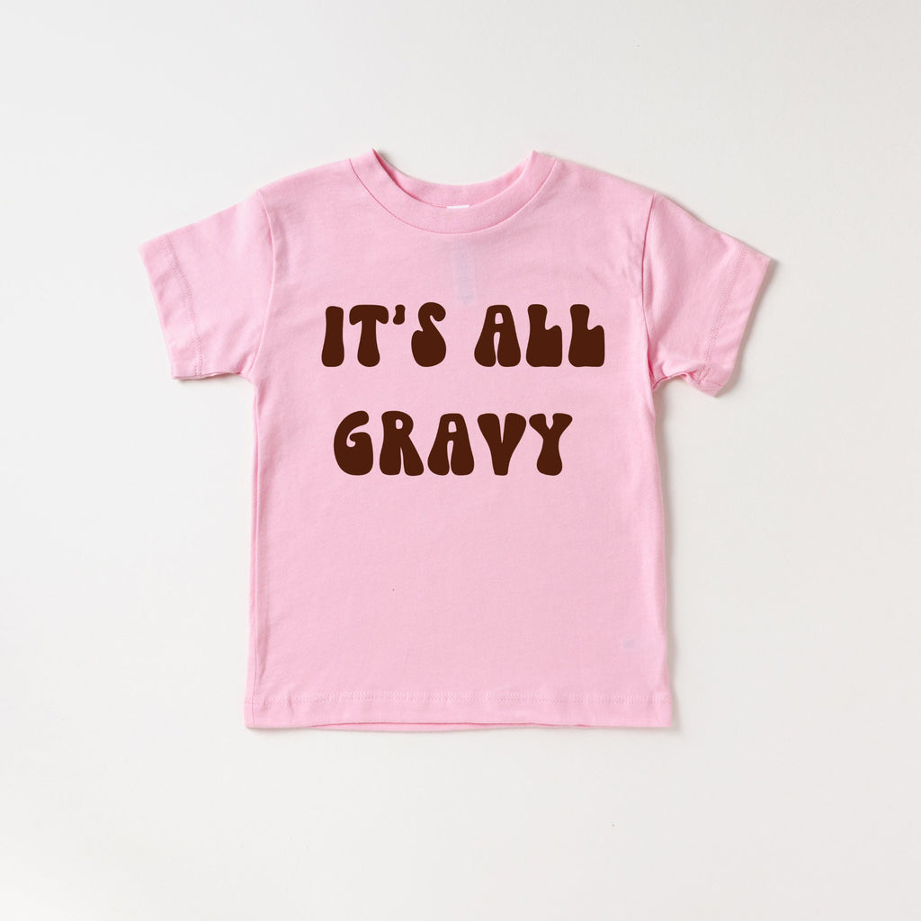 It's All Gravy Thanksgiving toddler Shirt, Toddler Fall Shirt, toddler Thanksgiving shirt, turkey gravy shirt, Football Shirt, Turkey Shirt