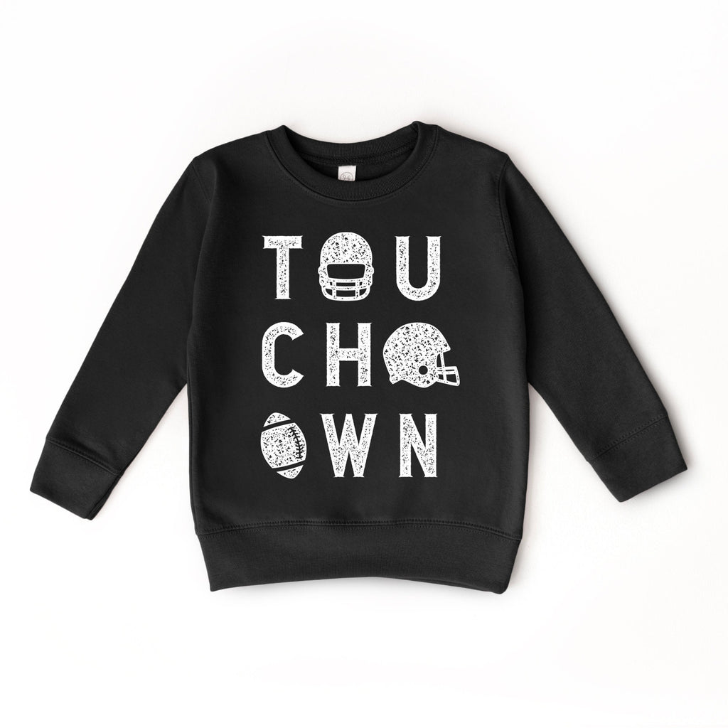 Touch Down Sunday Funday College Football Season, Kids Football sweatshirt, Touch Down, Football Season, Football Shirt, Game Day Sweatshirt