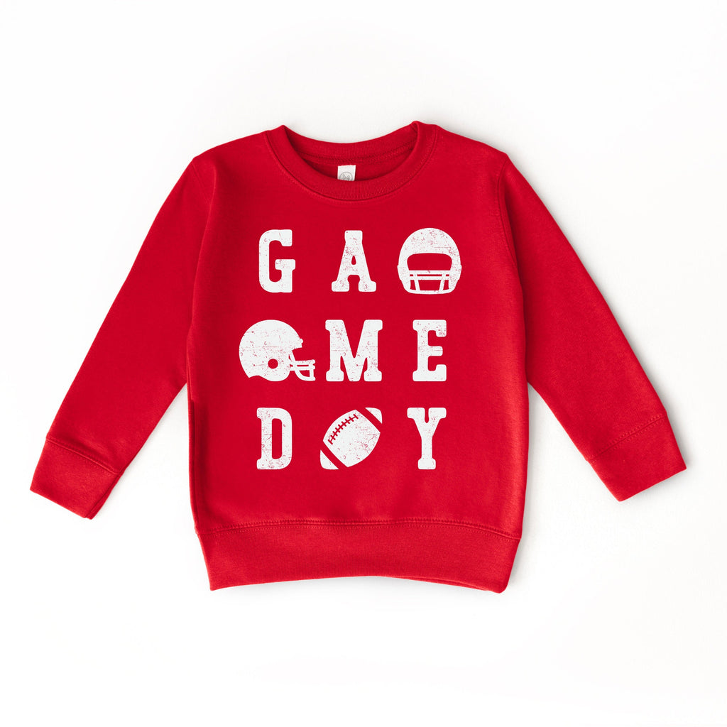 Game Day Sunday Funday College Football Season, Kids Football sweatshirt, Touch Down, Football Season, Football Shirt, Game Day Sweatshirt