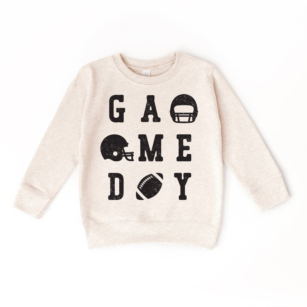 Game Day Sunday Funday College Football Season, Kids Football sweatshirt, Touch Down, Football Season, Football Shirt, Game Day Sweatshirt