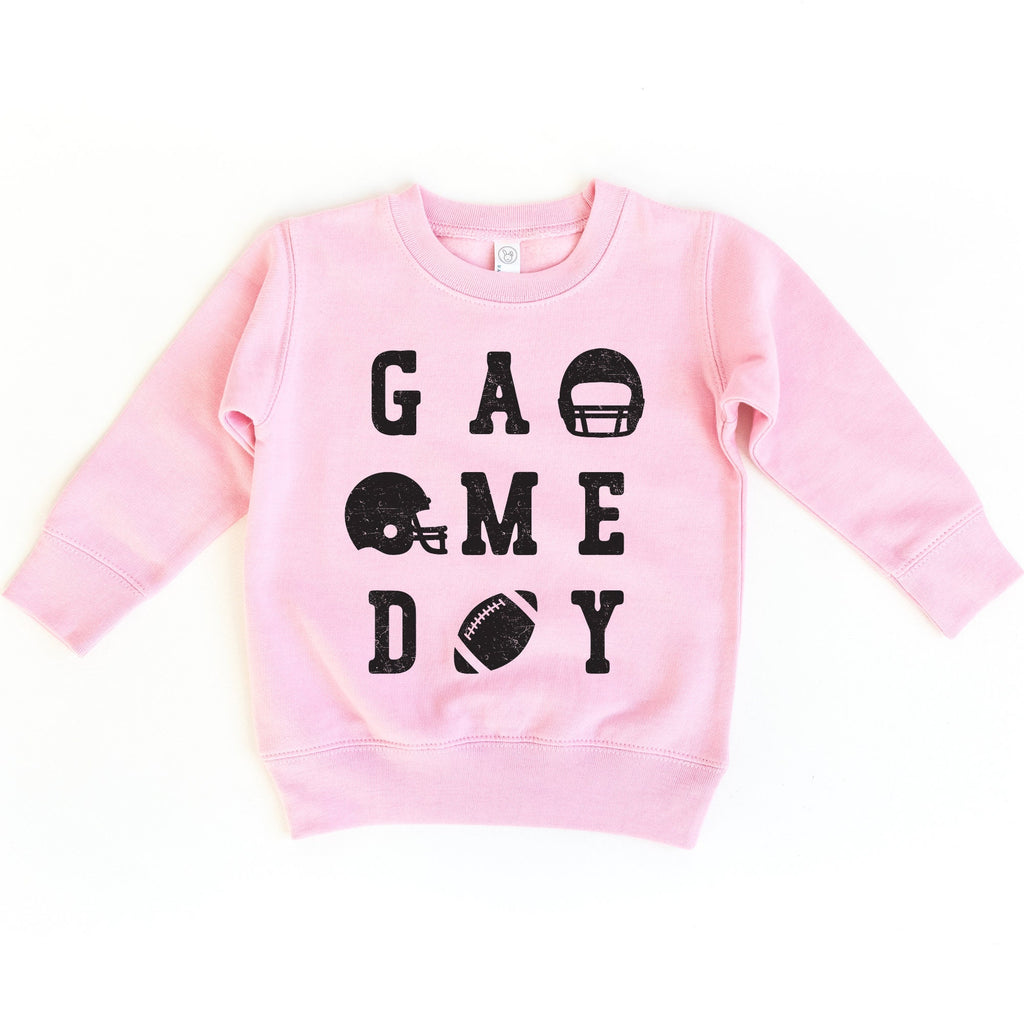 Game Day Sunday Funday College Football Season, Kids Football sweatshirt, Touch Down, Football Season, Football Shirt, Game Day Sweatshirt