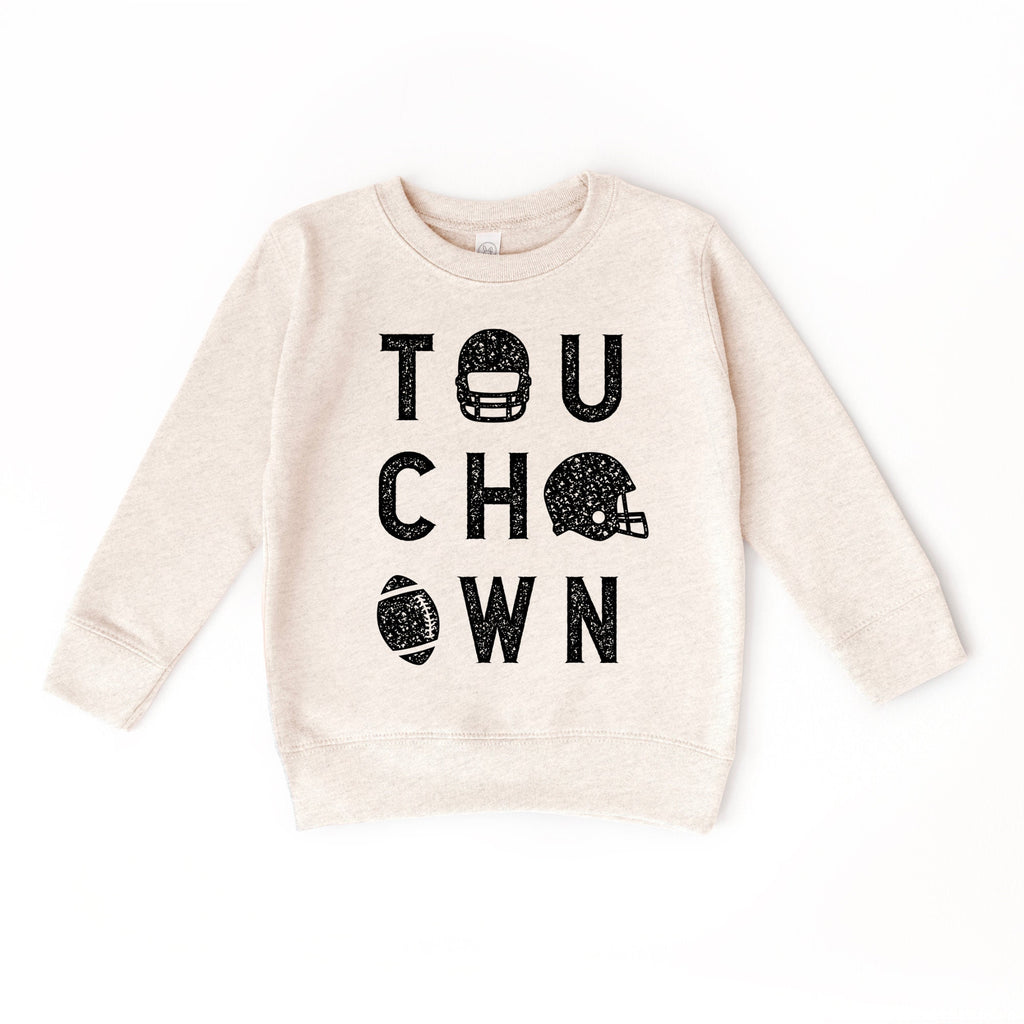 Touch Down Sunday Funday College Football Season, Kids Football sweatshirt, Touch Down, Football Season, Football Shirt, Game Day Sweatshirt