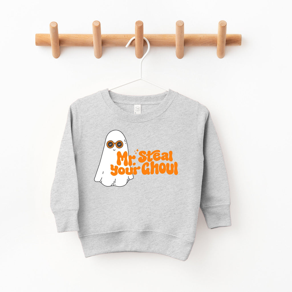 Mr. Steal your Ghoul Ghost Sweatshirt, Toddler Halloween Sweatshirt, Halloween, Trick or Treat, Toddler Shirt, creep it real