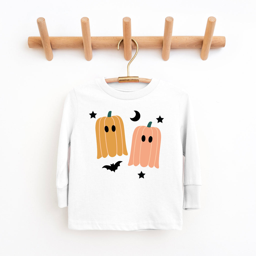 Cute Pumpkin Ghost toddler Shirt, Kids Halloween Shirt, Halloween Favorites shirt, Halloween toddler shirt, Boo Shirt, Witch, Long Sleeve