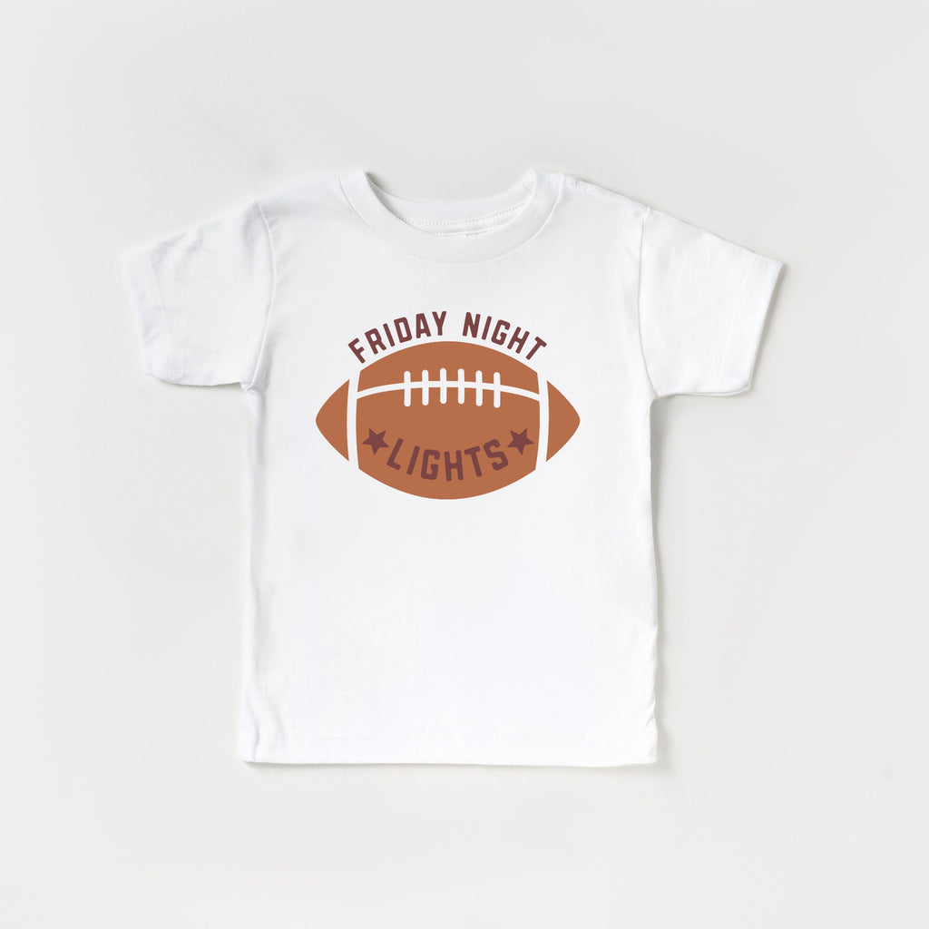 Friday Night Lights Football Season, Kids Football Shirt, Touch Down, Football Season, Football Shirt, Game Day Shirt, Toddler