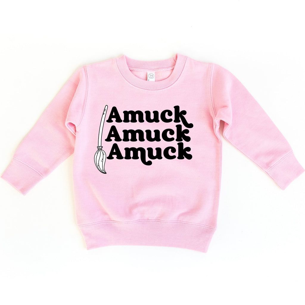 Amuck Amuck Amuck Halloween sweatshirt, Toddler Halloween Shirt, Pumpkin shirt, Child Halloween shirt, Best Friends, Best Ghouls sweatshirt