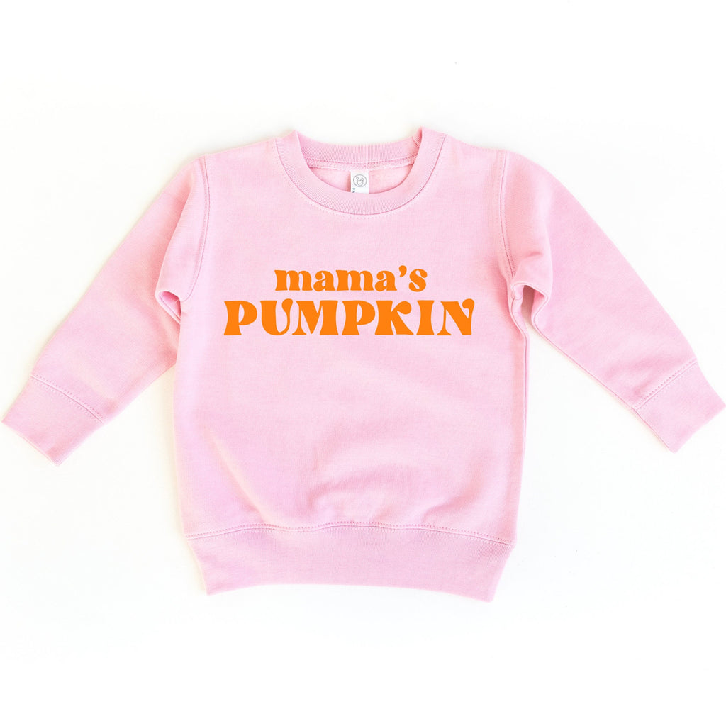 Mama's Pumpkin Thanksgiving Fall Kids Sweatshirt, Fall sweatshirt, Thankful Sweatshirt, Pumpkin Patch, Fall Pumpkins Toddler Sweatshirt