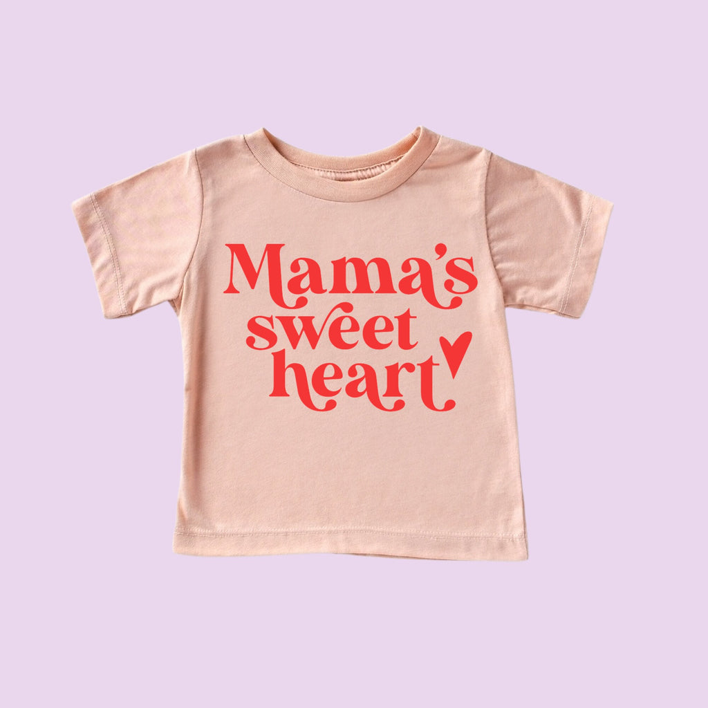 Mama and Mama's Sweet Heart Valentines Day Shirt Set, Mommy and Me Shirts, Valentine Day Set, Mother's Day Gift, Mother's Day, Mama, Mother