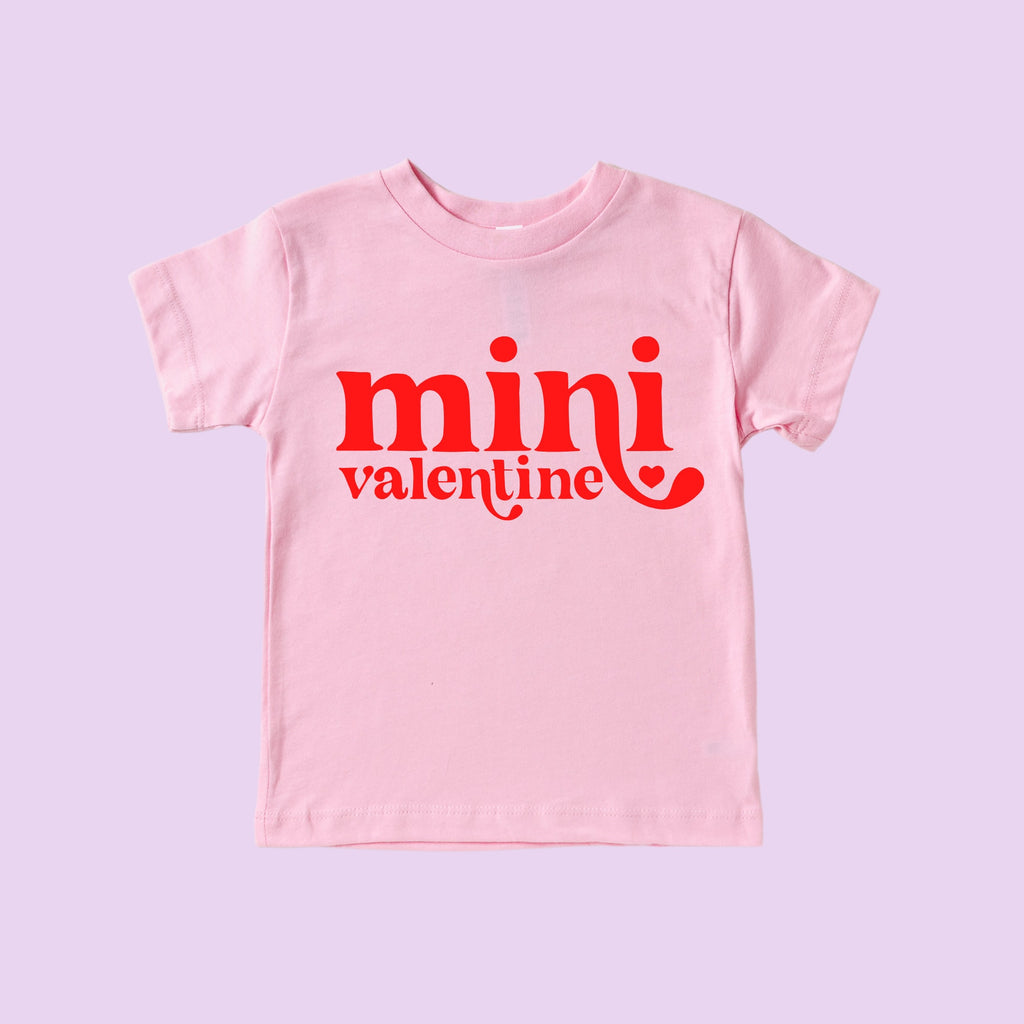 Mini Valentine Toddler Shirt, Kid Valentines Day Shirt, Valentine Day, Toddler Valentines Shirt, Galentines Day, Best Friend, Mini Valentine