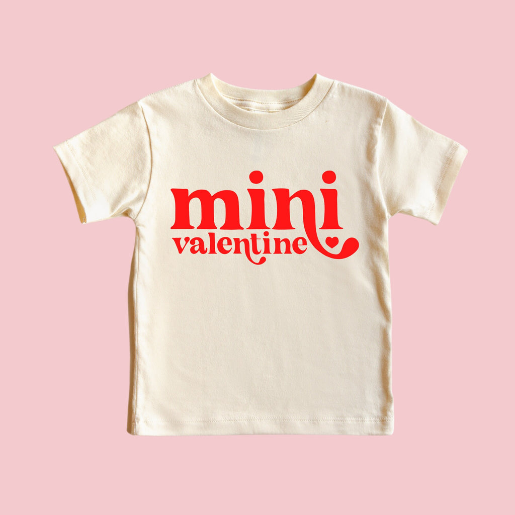 Mini Valentine Toddler Shirt, Kid Valentines Day Shirt, Valentine Day, Toddler Valentines Shirt, Galentines Day, Best Friend, Mini Valentine