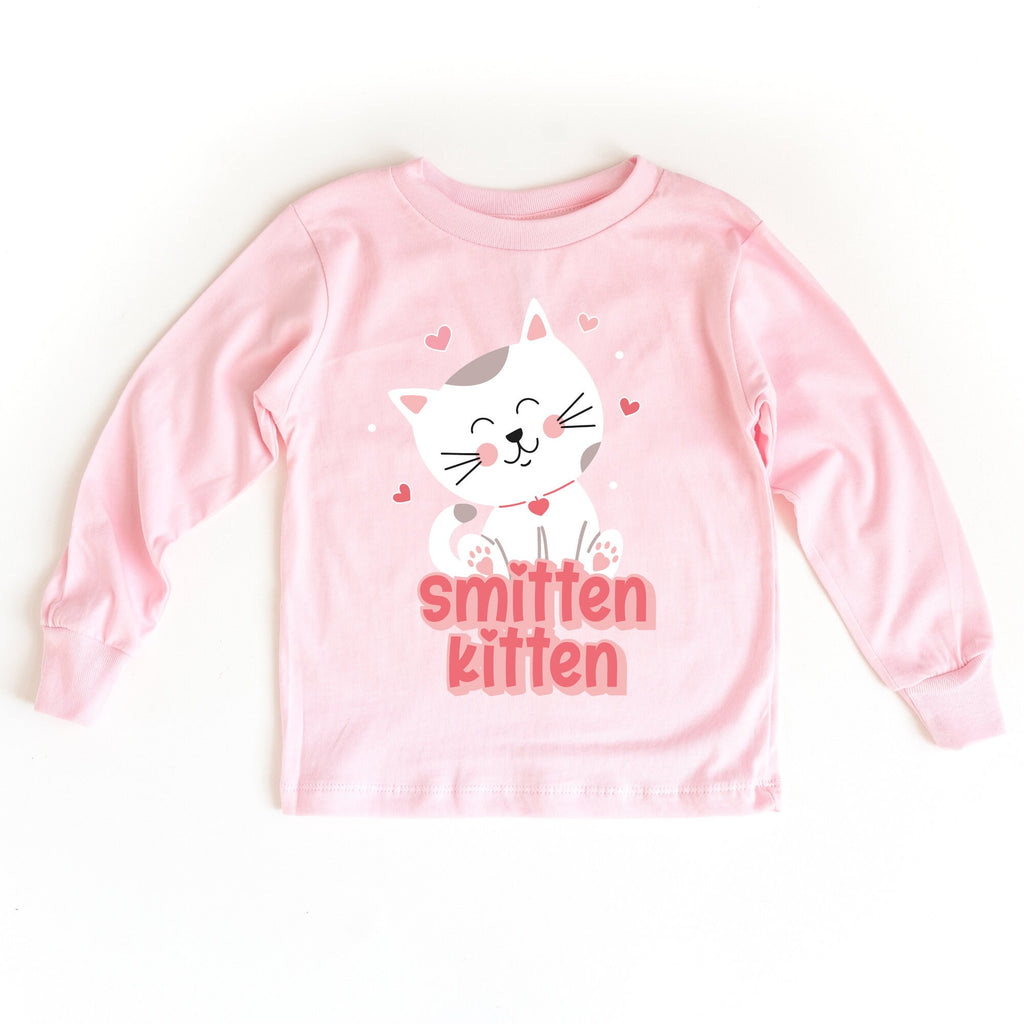 Smitten Kitten Valentines Day Shirt, Kid Valentines Day Shirt, Valentine Day, Toddler Valentines Shirt, Galentines Day, Best Friend, Kitten