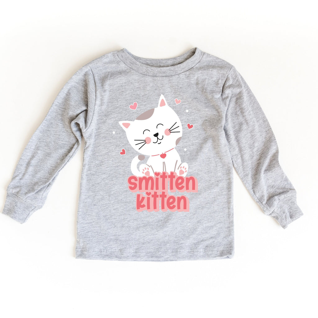 Smitten Kitten Valentines Day Shirt, Kid Valentines Day Shirt, Valentine Day, Toddler Valentines Shirt, Galentines Day, Best Friend, Kitten