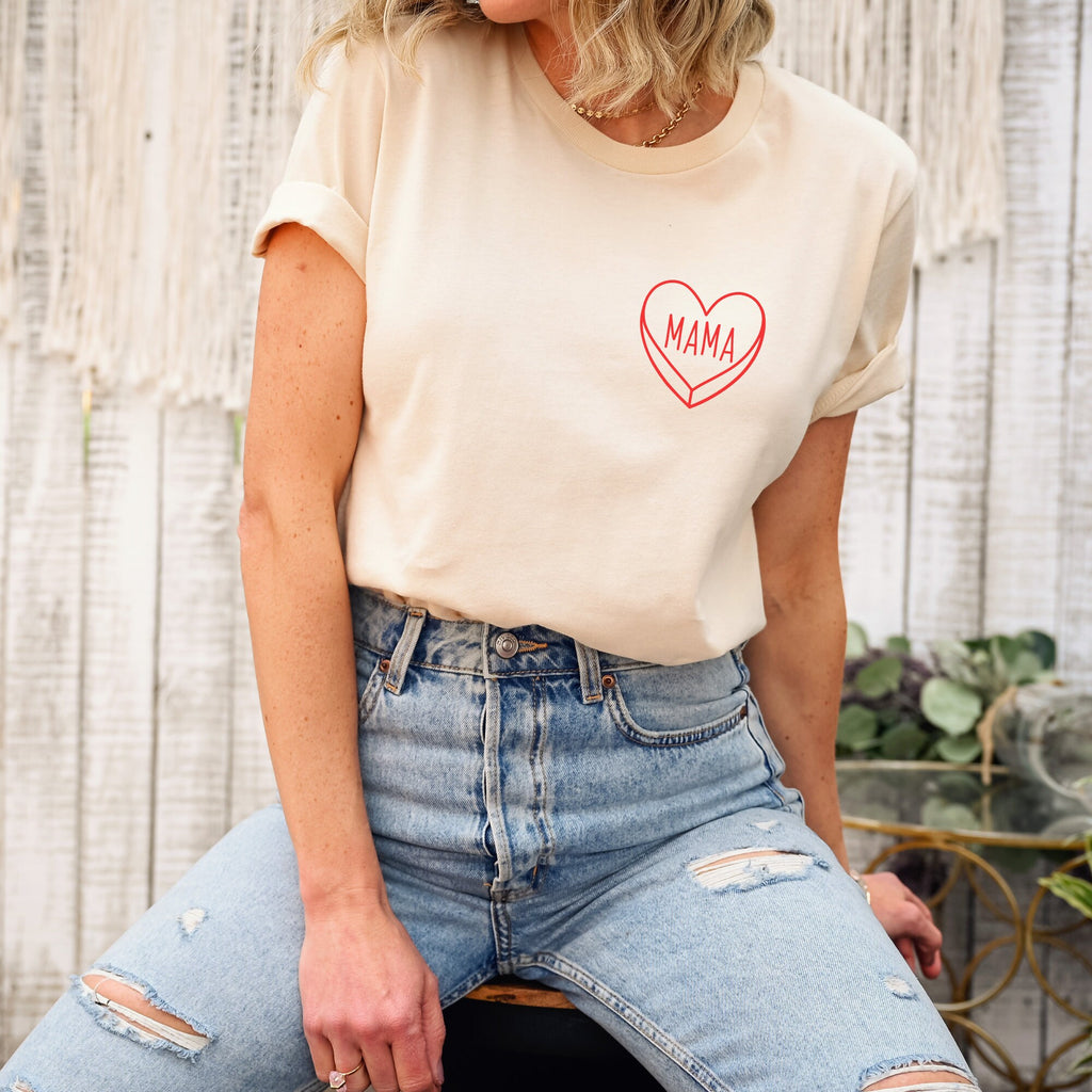 Mama Valentines Day Shirt, Women’s Valentines shirt, Galentines Day, Cute Women's Graphic Shirt, Valentines Day Gift, Wine, Mama