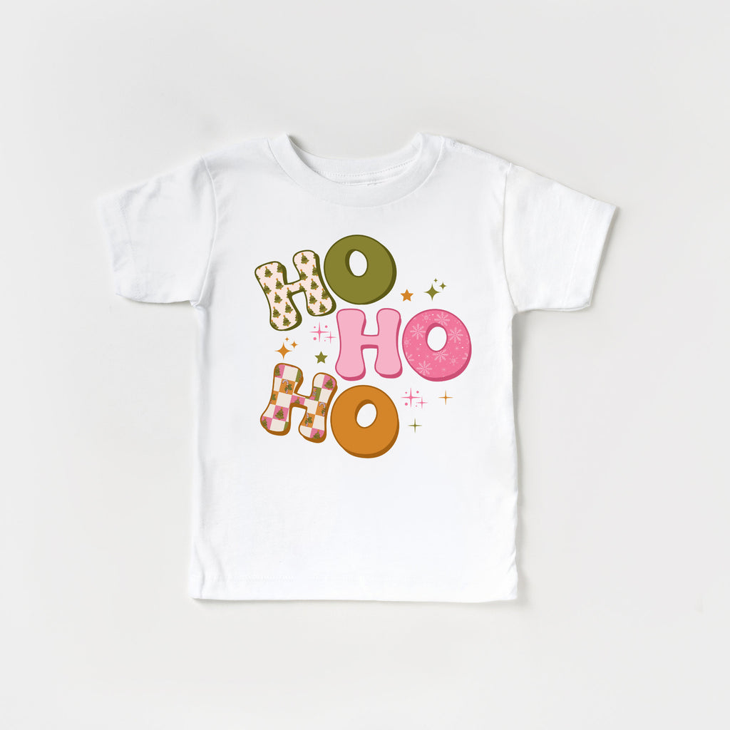 Ho Ho Ho Toddler Shirt, Toddler Christmas Shirt, Rudolf Christmas Shirt, Holly Jolly, Christmas, Santa Claus Shirt, Rudolf