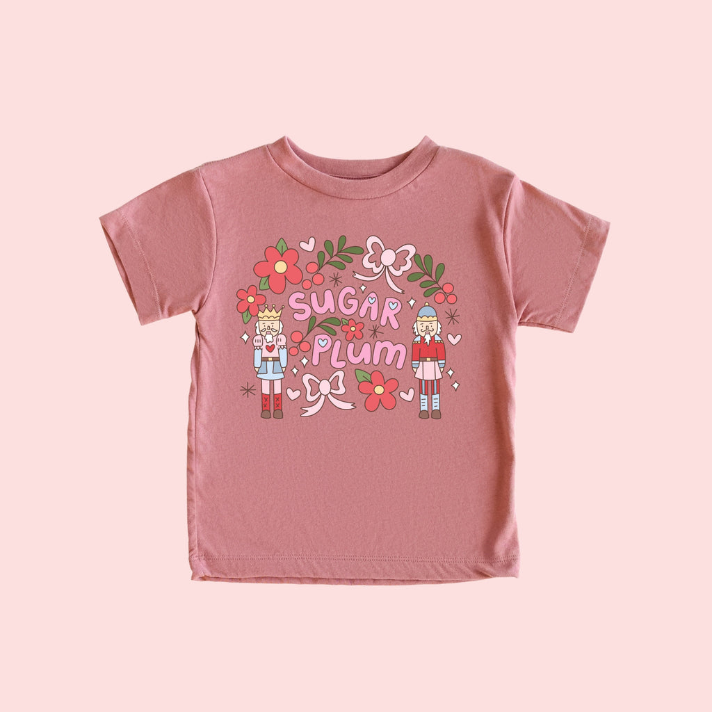 Sugar Plum Toddler Shirt, Toddler Christmas Shirt, Sugar Plum Christmas Shirt, Holly Jolly, Christmas, Santa Claus Shirt, Nutcracker