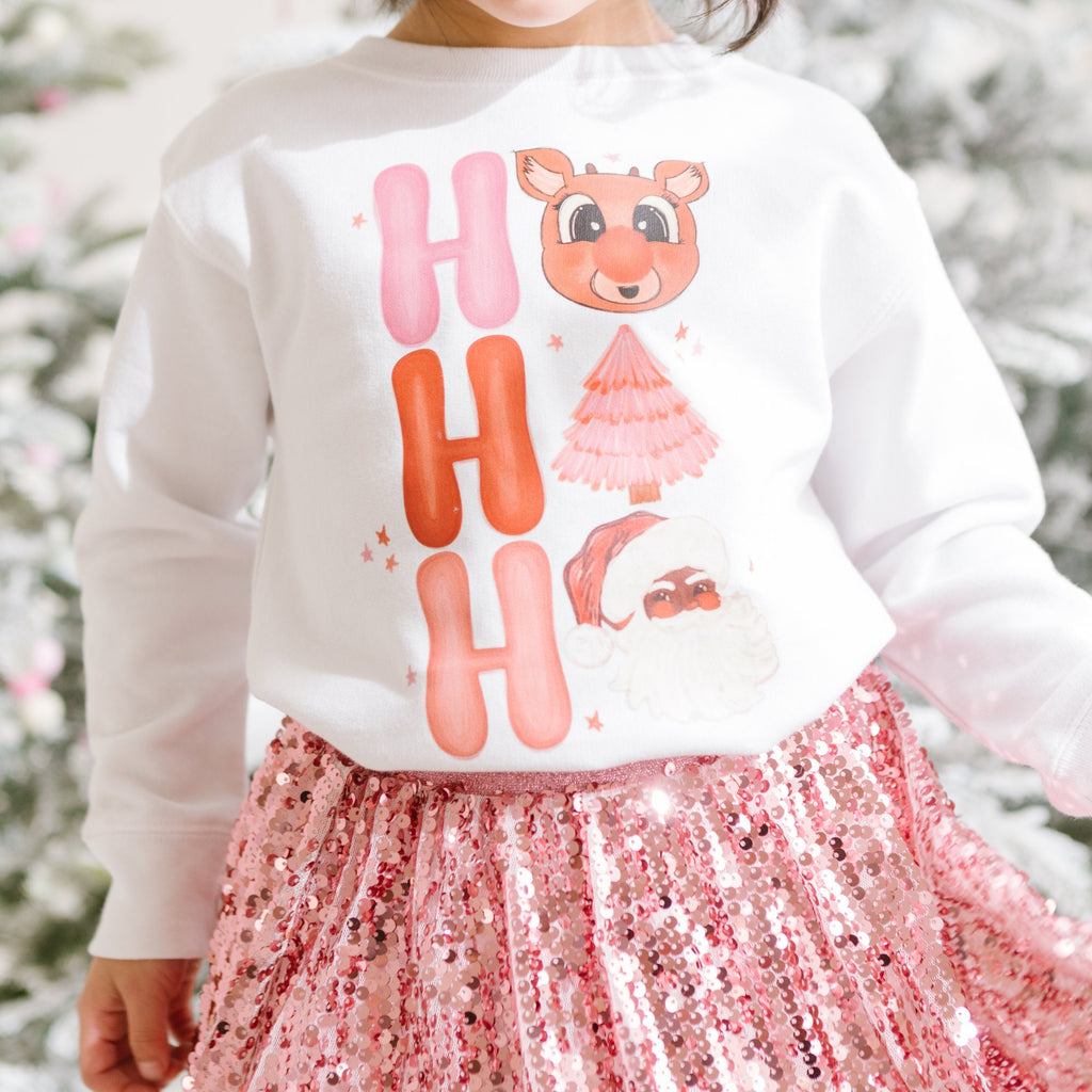 Ho Ho Ho Toddler Shirt, Toddler Christmas Shirt, Rudolf Christmas Shirt, Holly Jolly, Christmas, Santa Claus Shirt, Rudolf
