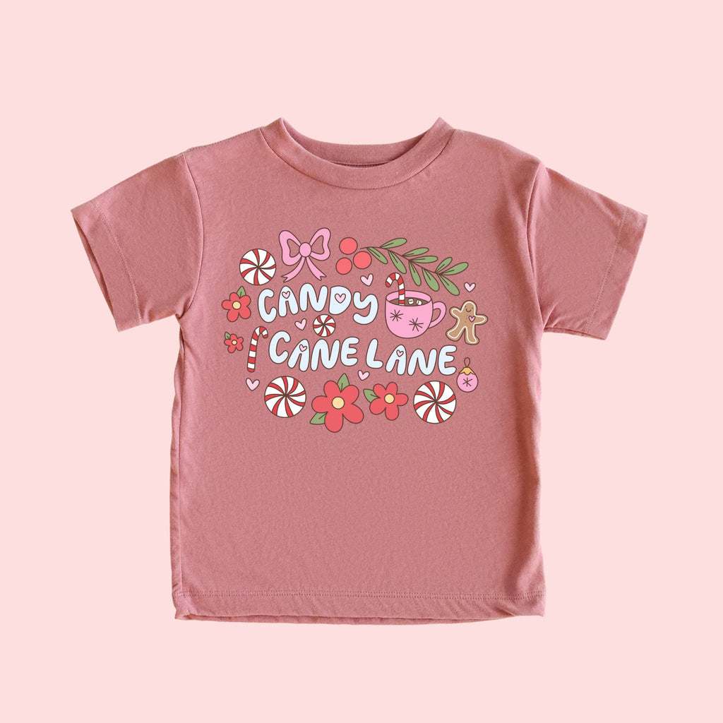 Candy Cane Lane Toddler Shirt, Toddler Christmas Shirt, Rudolf Christmas Shirt, Holly Jolly, Christmas, Santa Claus Shirt, Candy Cane