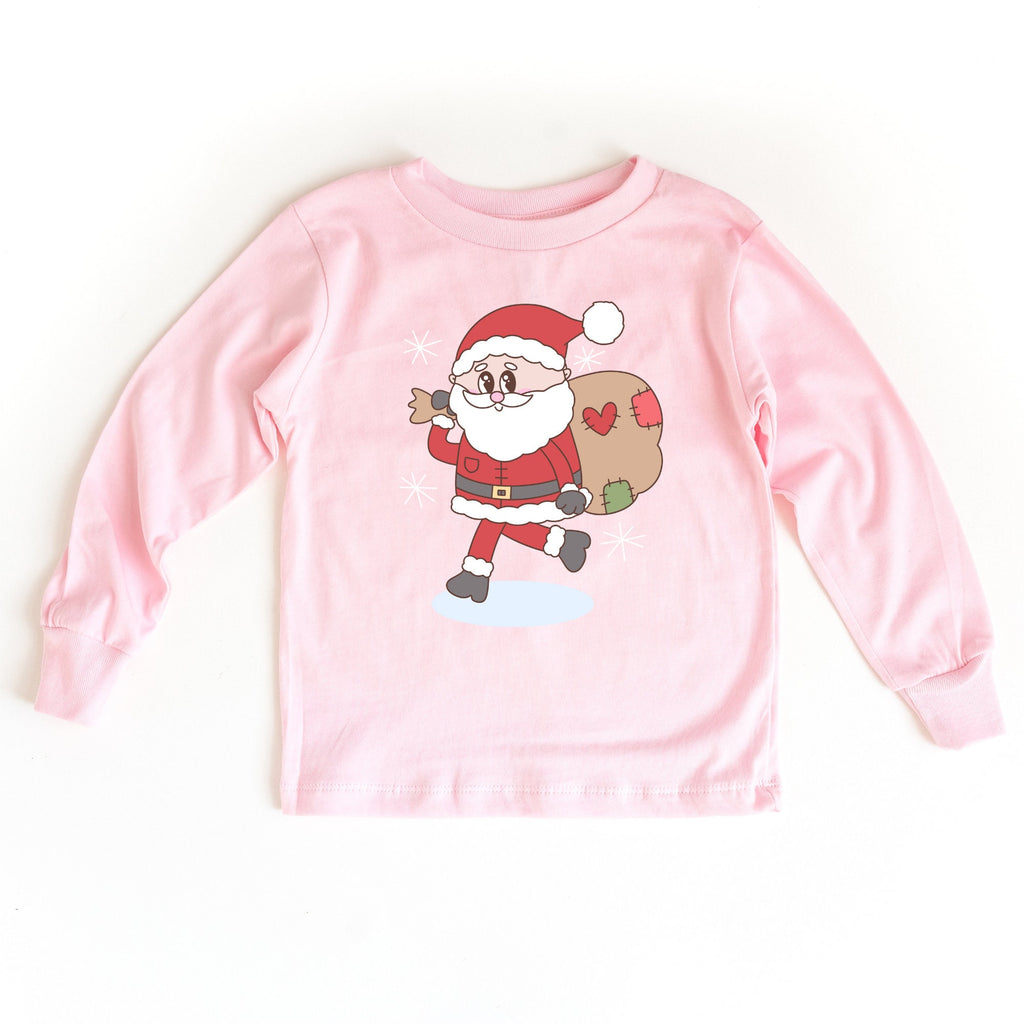 Santa Claus Toddler Shirt, Toddler Christmas Shirt, gingerbread man Christmas Shirt, Holly Jolly, Christmas, Santa Claus Shirt,