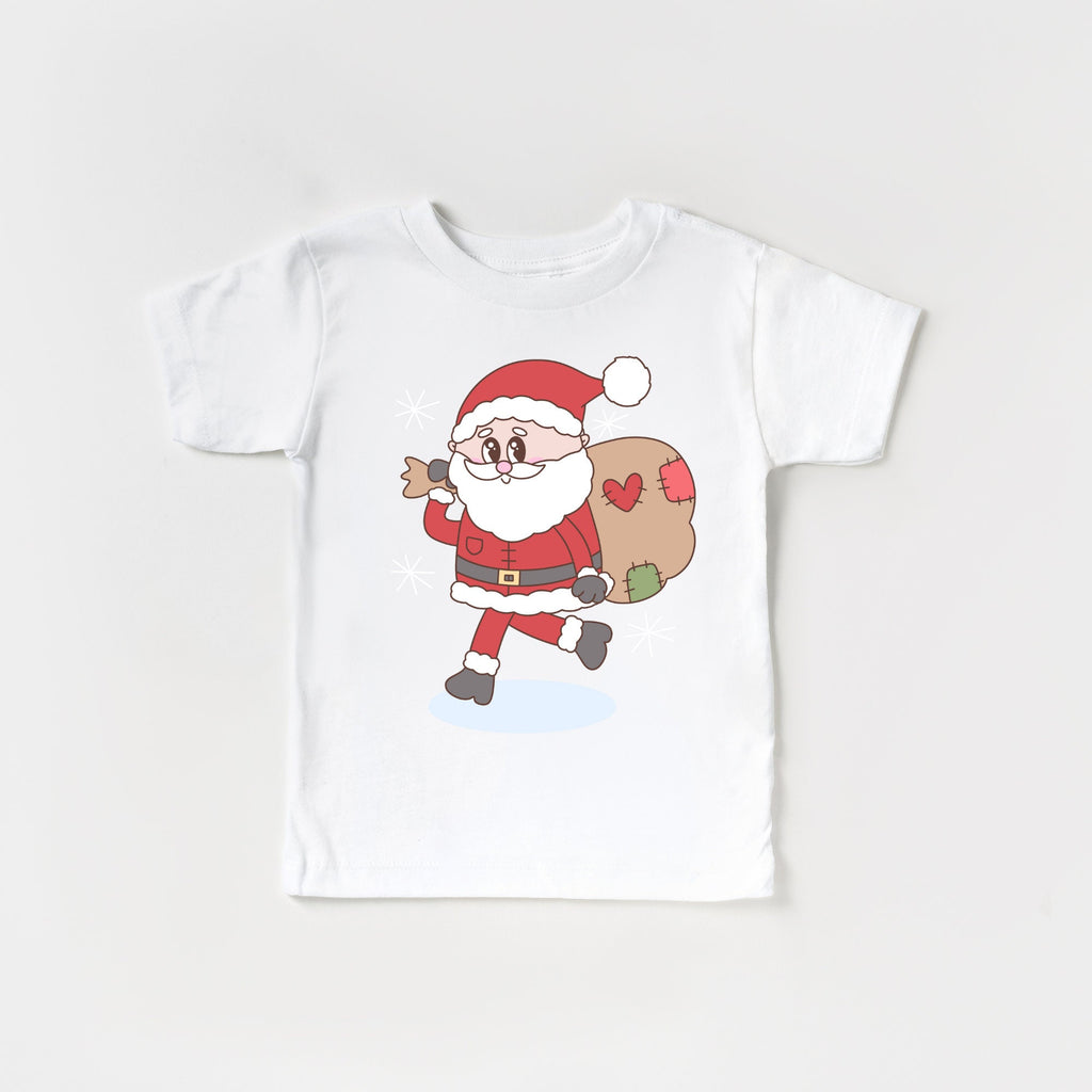 Santa Claus Toddler Shirt, Toddler Christmas Shirt, gingerbread man Christmas Shirt, Holly Jolly, Christmas, Santa Claus Shirt,
