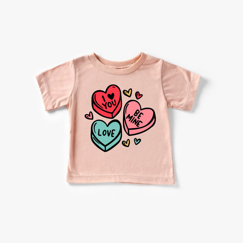 Candy Hearts Valentines Day Shirt, Kid Valentines Day Shirt, Valentine Day, Toddler Valentines Shirt, Galentines Day, Best Friend, Cupid