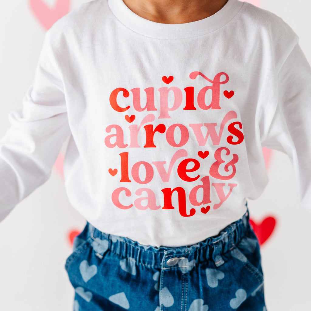 Cupid Arrows Love Valentines Day Shirt, Kid Valentines Day Shirt, Valentine Day, Toddler Valentines Shirt, Galentines Day, Best Friend