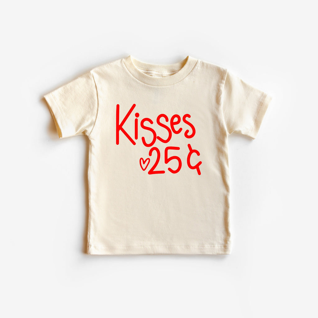 Kisses 25 Cents Toddler Valentines Day Shirt, Kid Valentines Day Shirt, Valentine Day, Valentines Shirt, Boy valentines day shirt, Lover boy