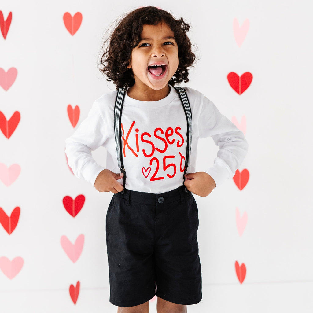 Kisses 25 Cents Valentines Day Shirt, Kid Valentines Day Shirt, Valentine Day, Toddler Valentines Shirt, Galentines Day, Best Friend, Cupid