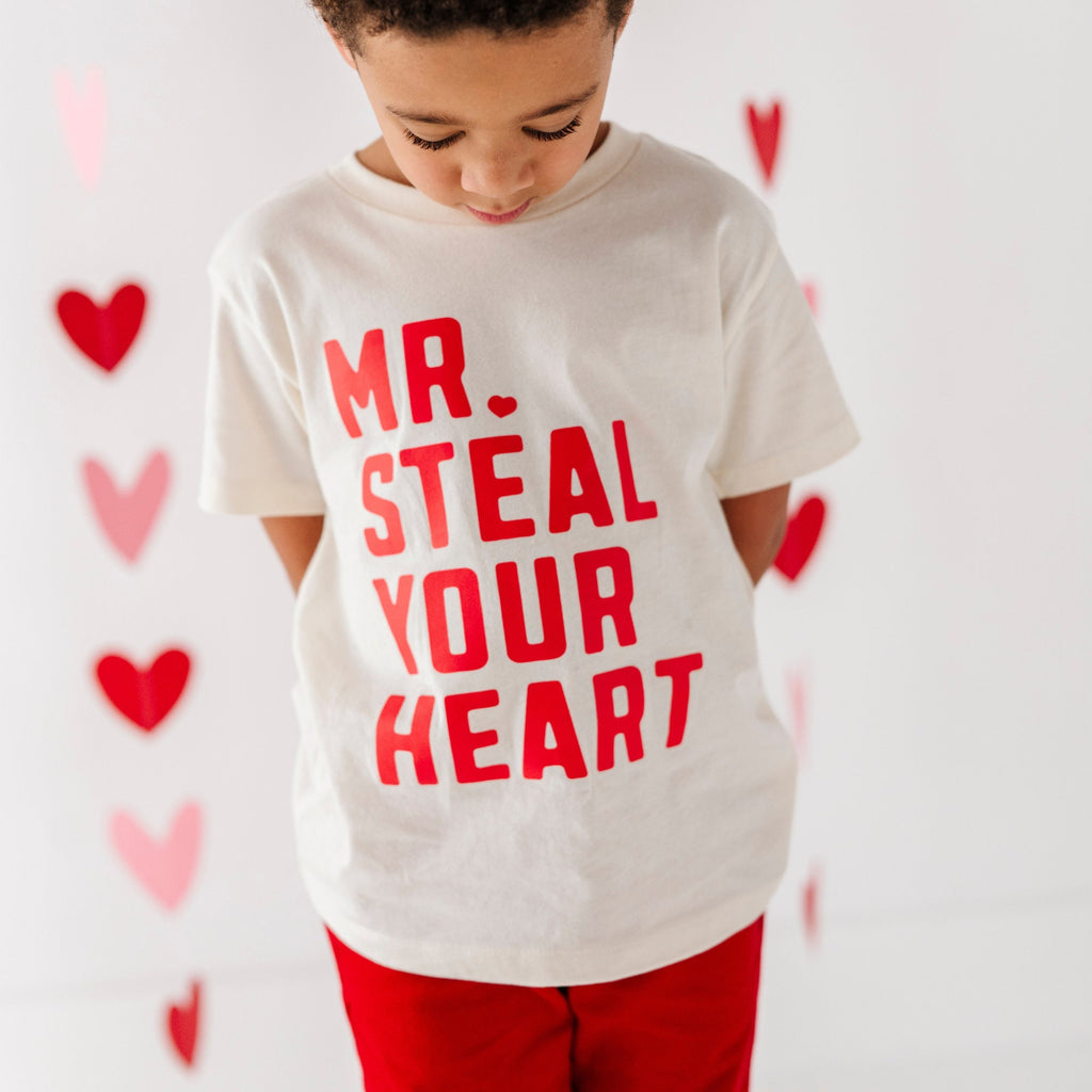 Mr. Steal your heart Toddler Valentines Day Shirt, Kid Valentines Day Shirt, Valentine Day, Valentines Shirt, Boy valentines day shirt, Boy