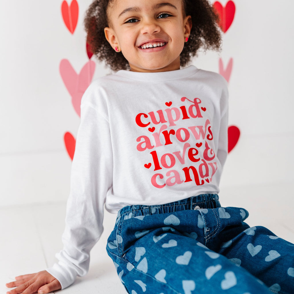 Cupid Arrows Love Valentines Day Shirt, Kid Valentines Day Shirt, Valentine Day, Toddler Valentines Shirt, Galentines Day, Best Friend