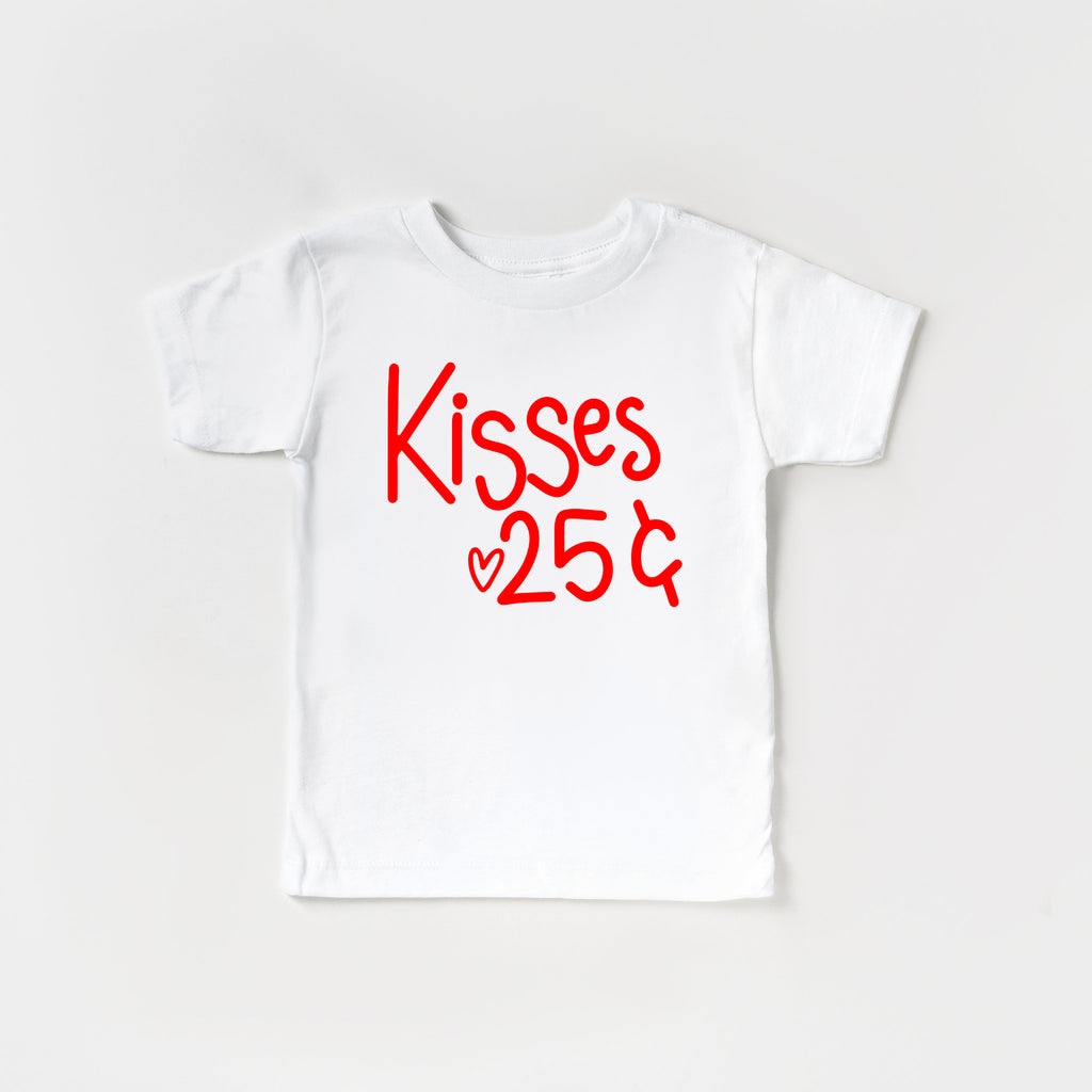 Kisses 25 Cents Toddler Valentines Day Shirt, Kid Valentines Day Shirt, Valentine Day, Valentines Shirt, Boy valentines day shirt, Lover boy